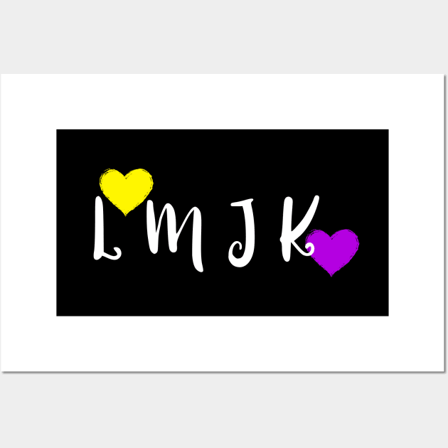 LM and JK Wall Art by Nano-none